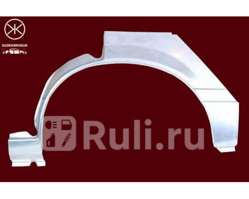 5038581 - Ремонтная арка крыла левая задняя (KLOKKERHOLM) Opel Rekord E (1977-1982)