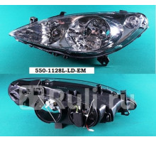 550-1128L-LD-EM - Фара левая (DEPO) Peugeot 307 (2001-2005)