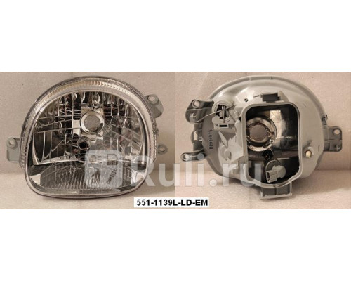 551-1139L-LD-EM - Фара левая Renault Twingo (2001-2007)