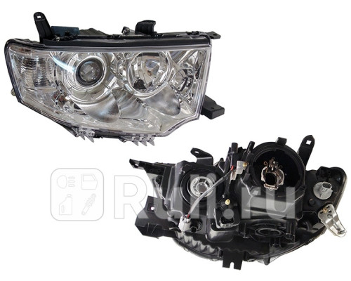 ST-214-1197R - Фара правая (SAT) Mitsubishi Pajero Sport (2008-2015)