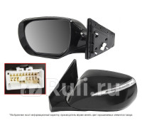 ST-HN67-940-2 - Зеркало левое (SAT) Hyundai Santa Fe 3 (2012-2016)