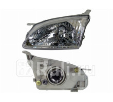 ST-13-38L - Фара левая (SAT) Toyota Spacio 110 (1997-2001)