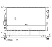 SG-RN0002-10 - Радиатор охлаждения (SAT) Renault Duster рестайлинг (2015-2021)