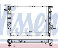 60619A - Радиатор охлаждения (NISSENS) BMW E30 (1985-1993)