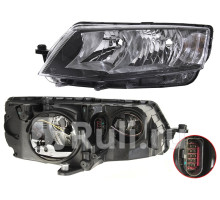 ST-665-1126L - Фара левая (SAT) Skoda Octavia A7 (2013-2017)
