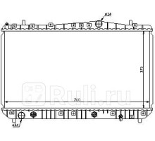 61634 - Радиатор охлаждения (NISSENS) Chevrolet Lacetti седан/универсал (2004-)