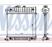 62708A - Радиатор охлаждения (NISSENS) Mercedes W202 (1993-2000)