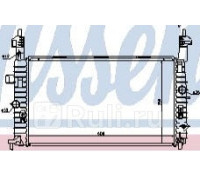 63096 - Радиатор охлаждения (NISSENS) Opel Meriva A (2003-)