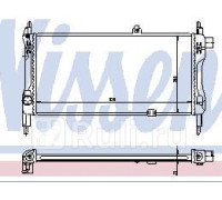 632381 - Радиатор охлаждения (NISSENS) Opel Kadett (1984-1989)