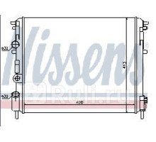 637931 - Радиатор охлаждения (NISSENS) Renault Clio 2 (1999-2002)