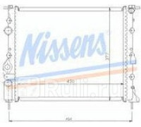 639371 - Радиатор охлаждения (NISSENS) Renault Symbol 1 (1999-2002)