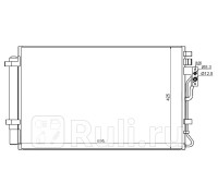ST-KA56-394-0 - Радиатор кондиционера (SAT) Kia Sorento 2 (2009-2021)