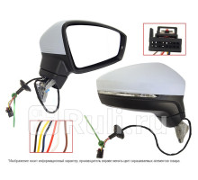 ST-VW71-940-1 - Зеркало правое (SAT) Volkswagen Tiguan (2016-2021)