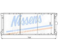 651621 - Радиатор охлаждения (NISSENS) Volkswagen Passat B3 (1988-1993)