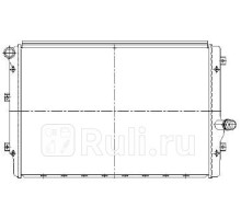 65281A - Радиатор охлаждения (NISSENS) Audi A3 8P (2004-)