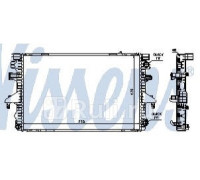 65283A - Радиатор охлаждения (NISSENS) Volkswagen Transporter T5 (2003-)