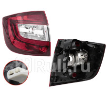ST-665-1927L-LD - Фонарь левый задний в крыло (SAT) Skoda Rapid (2017-2020)