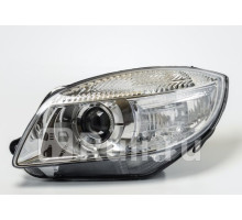 665-1115L-LD-EM - Фара левая (DEPO) Skoda Fabia 2 (2007-)