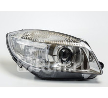 665-1115R-LD-EM - Фара правая (DEPO) Skoda Fabia 2 (2007-)