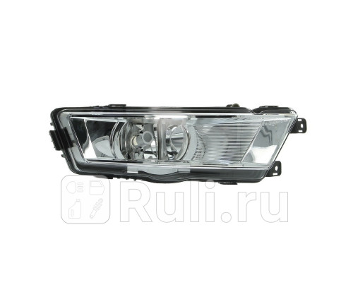 665-2012R-UE - Противотуманная фара правая (DEPO) Skoda Rapid (2011-2013)