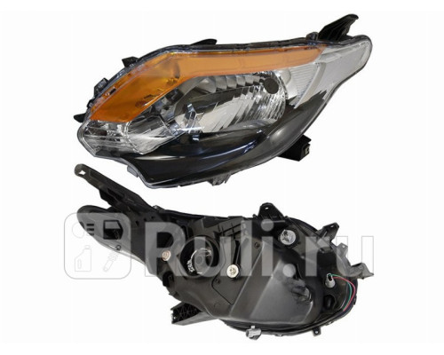 ST-214-11ADL-EM2 - Фара левая (SAT) Mitsubishi L200 (2015-2019)