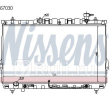 67030 - Радиатор охлаждения (NISSENS) Hyundai Santa Fe Classic (2001-2004)