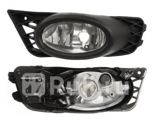 ST-217-2044L - Противотуманная фара левая (SAT) Honda Civic 4D (2008-2011)