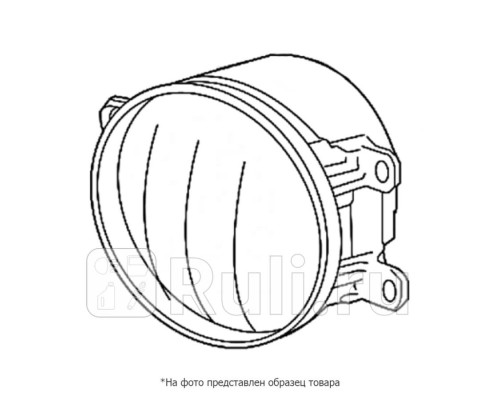 4412067LAQ2 - Противотуманная фара левая (DEPO) Volkswagen Tiguan (2016-2021)