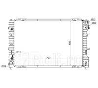 MZ0009-AJ - Радиатор охлаждения (SAT) Ford Maverick (2000-2007)