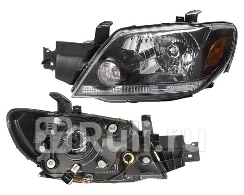 ST-314-1101L - Фара левая (SAT) Mitsubishi Outlander CU (2002-2008)