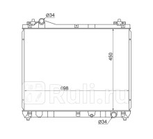 SK0006-M16A - Радиатор охлаждения (SAT) Suzuki Grand Vitara (2005-2015)