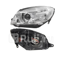 ST-665-1115L - Фара левая (SAT) Skoda Roomster (2006-2010)