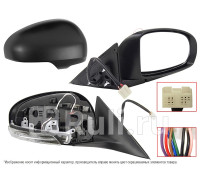 ST-TYL5-940-C1 - Зеркало правое (SAT) Toyota Camry 40 (2006-2009)