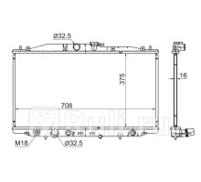 HD0003-CL-2.0 - Радиатор охлаждения (SAT) Honda Accord 7 (2003-2008)