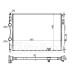 NS0013 - Радиатор охлаждения (SAT) Nissan Qashqai j10 рестайлинг (2010-2013)