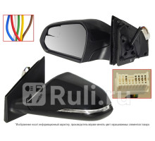 ST-HN26-940-2 - Зеркало левое (SAT) Hyundai Sonata 7 (2017-2019)