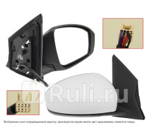 ST-DTW6-940-1 - Зеркало правое (SAT) Nissan Tiida (2015-2018)