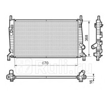 DRM10075 - Радиатор охлаждения (DENSO) Ford C MAX (2007-2010)