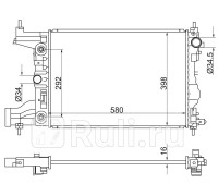 SG-CH0006-1 - Радиатор охлаждения (SAT) Chevrolet Cruze (2009-2015)