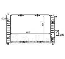 CH0002 - Радиатор охлаждения (SAT) Daewoo Matiz (2001-2010)