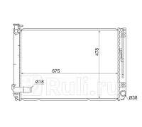 TY0003-2GR - Радиатор охлаждения (SAT) Lexus RX 300 (2006-2009)