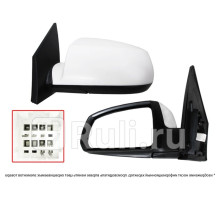 ST-KA46-940-2 - Зеркало левое (SAT) Kia Rio 2 (2005-2008)