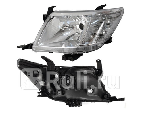 ST-212-11T2L-LD - Фара левая (SAT) Toyota Hilux (2011-2015)