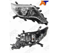 81145-60J20 - Фара правая (TOYOTA-LEXUS) Toyota Land Cruiser Prado 150 рестайлинг (2013-2017)