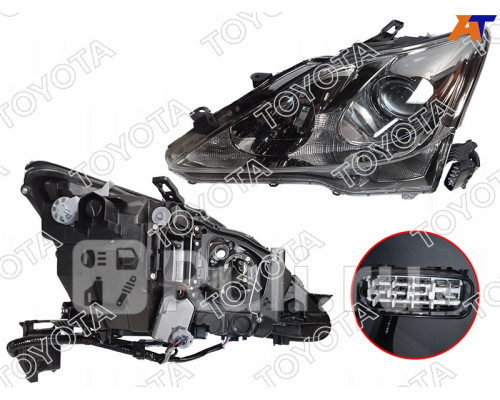 81170-53261 - Фара левая (TOYOTA-LEXUS) Lexus IS 250 (2008-2010)