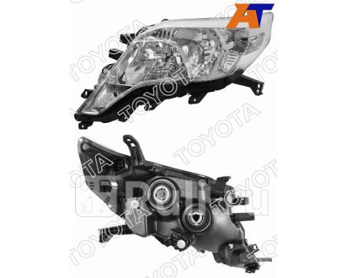 81170-60J00 - Фара левая (TOYOTA-LEXUS) Toyota Land Cruiser Prado 150 рестайлинг (2013-2017)
