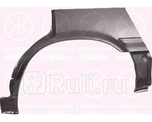 8152583 - Ремонтная арка крыла левая задняя (KLOKKERHOLM) Toyota Camry V20 правый руль (1987-1991)