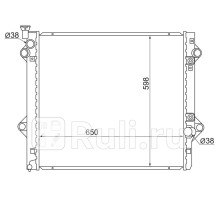 DRM50049 - Радиатор охлаждения (DENSO) Toyota Land Cruiser Prado 120 (2002-2009)