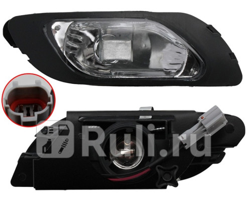 ST-222-2002CR - Тюнинг противотуманная фара правая (SAT) Daewoo Nexia N100 (1995-2008)