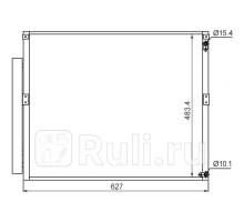 DCN50017 - Радиатор кондиционера (DENSO) Lexus GX 470 (2002-2009)